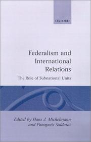 Federalism and international relations : the role of subnational units