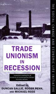 Trade unionism in recession