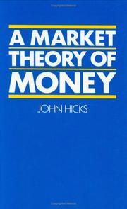 A market theory of money