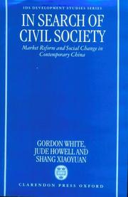 In search of civil society : market reform and social change in contemporary China