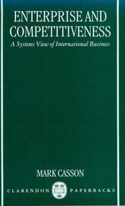 Enterprise and competitiveness : a systems view of international business