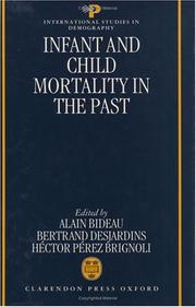 Infant and child mortality in the past