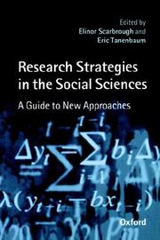 Research strategies in the social sciences : a guide to new approaches