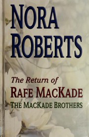 Cover of: The return of Rafe MacKade
