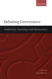 Debating governance : [authority, steering, and democracy]