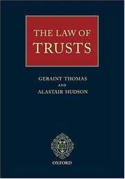 The law of trusts