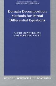 Domain decomposition methods for partial differential equations