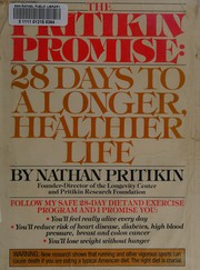 Cover of: The Pritikin promise by Nathan Pritikin