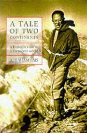 Cover of: Tale of Two Continents, A: A Physicist's Life in a Turbulent World