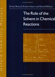 The role of the solvent in chemical reactions