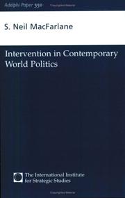 Intervention in contemporary world politics