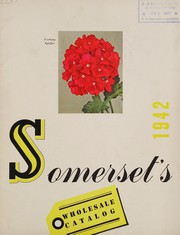 Cover of: Somerset's wholesale catalog, 1942