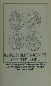 Cover of: Götterlehre by Karl Philipp Moritz