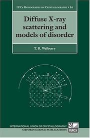Diffuse x-ray scattering and models of disorder