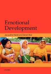 Emotional development : recent research advances