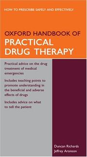 Cover of: Oxford handbook of practical drug therapy