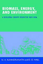 Biomass, energy, and environment : a developing country perspective from India