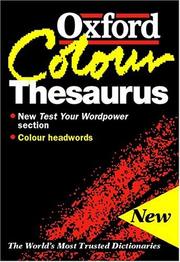 The Oxford colour thesaurus