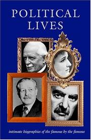 Cover of: Political lives