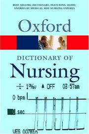 A dictionary of nursing