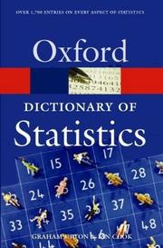 A dictionary of statistics