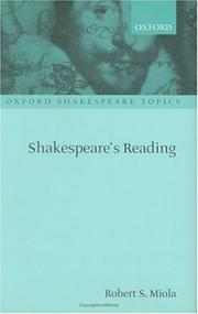 Shakespeare's reading