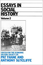 Essays in social history. Vol.2