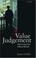 Cover of: Value Judgement