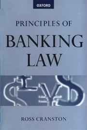 Principles of banking law