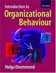 Introduction to organizational behaviour