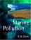 Cover of: Marine pollution