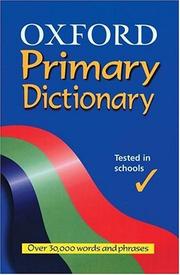 Oxford primary dictionary