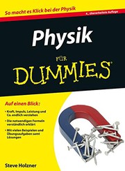 Cover of: Physik für Dummies by Steven Holzner