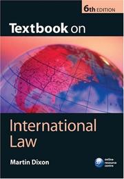 Textbook on international law