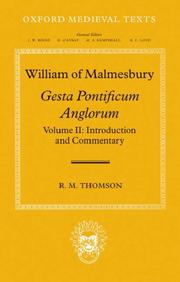 Gesta pontificum Anglorum = The history of the English bishops