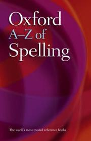 Oxford A-Z of spelling