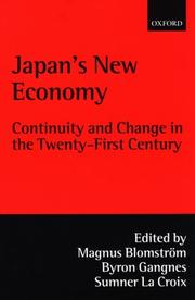 Japan's new economy : continuity and change in the twenty-first century