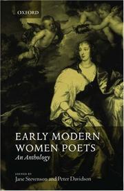 Early modern women poets, (1520-1700) : an anthology
