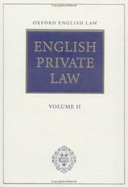 English private law