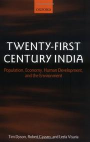 Twenty-first century India : population, economy, human development, and the environment