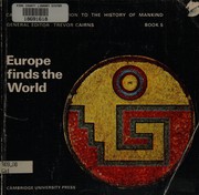 Cover of: Europe finds the world.