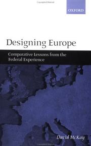 Designing Europe : comparative lessons from the federal experience