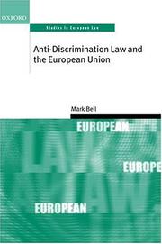 Anti-discrimination law and the European Union