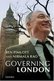 Governing London by Ben Pimlott, Nirmala Rao