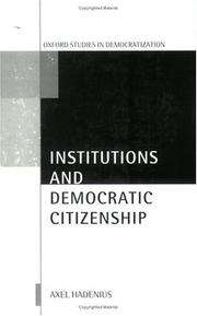 Institutions and democratic citizenship