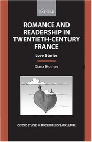 Romance and readership in twentieth century France