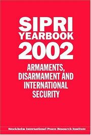 Cover of: SIPRI YEARBOOK 2003 (Sipri Yearbook) by Oup