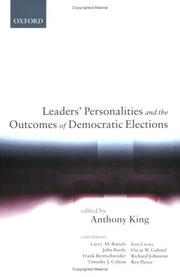 Leaders' personalities and the outcomes of democratic elections