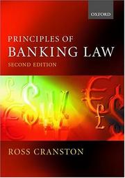 Principles of banking law