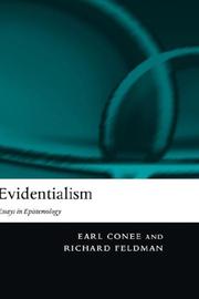 Evidentialism : essays in epistemology